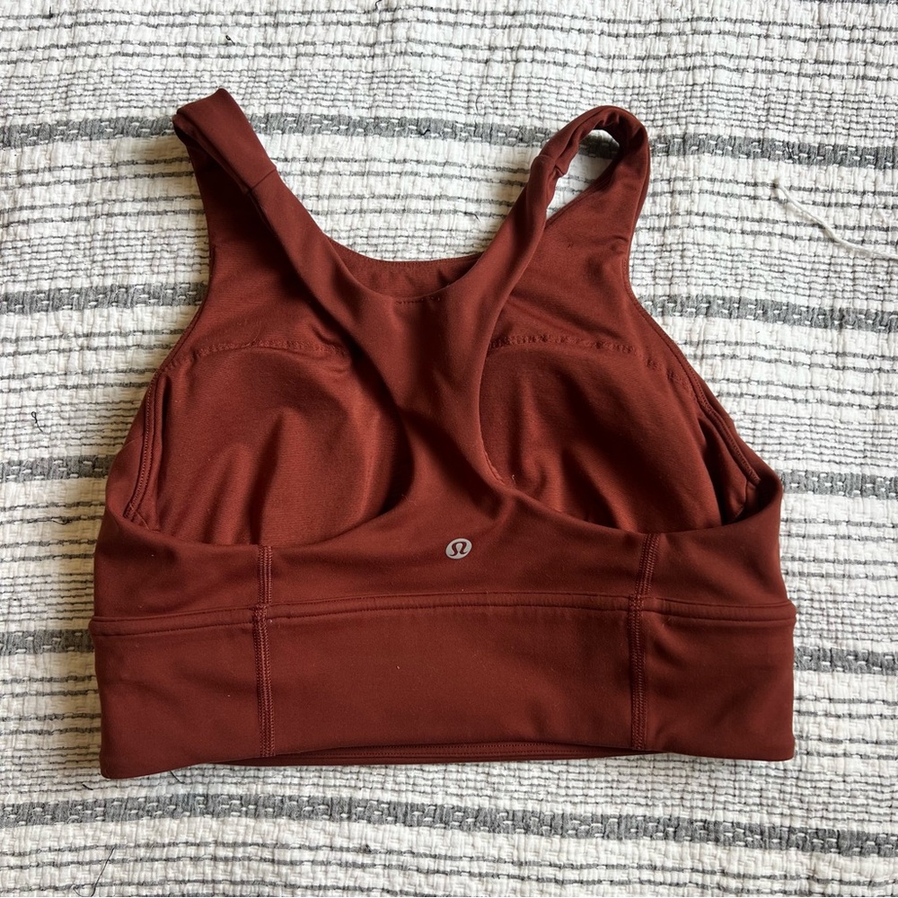 Lululemon Wunder Train Long Line Bra -size 8
